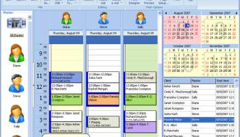 Salon Calendar screenshot