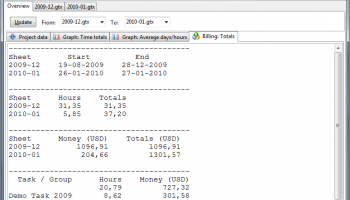 TimeSage Timesheets Pro Edition screenshot