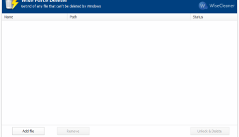 Wise Force Deleter screenshot