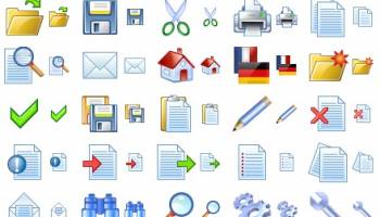 Application Toolbar Icons screenshot