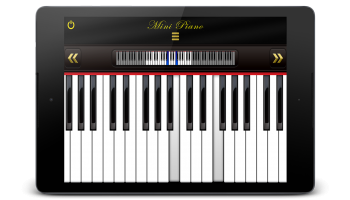 Mini Piano Windows 8 screenshot