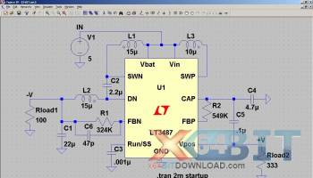 LTspice IV screenshot
