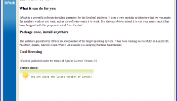 IzPack screenshot