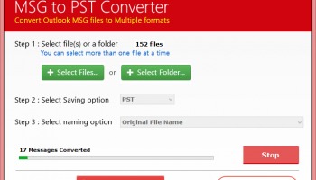 Bulk Import .msg files into Outlook screenshot