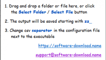 Batch Convert Xlsx to Csv Software screenshot