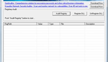 RegAuditor screenshot