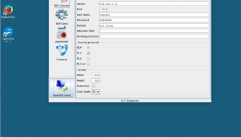 GrapeRDP screenshot