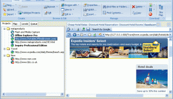 Portable Offline Browser screenshot
