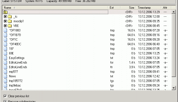MiTeC DirList screenshot