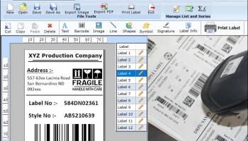 Business Barcode Program screenshot