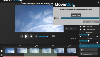 MovieCut screenshot