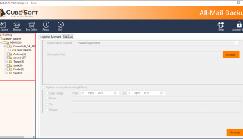 CubexSoft Rackspace Backup Tool V1.0 screenshot