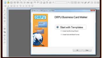Business Cards Designing Program screenshot