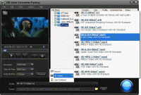 Zune Video Converter Factory Pro screenshot