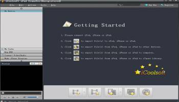 iCoolsoft iPad Transfer screenshot