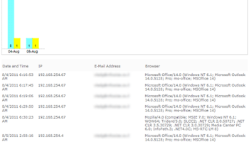 Newsletter screenshot