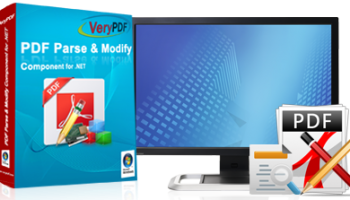 PDF Parse and Modify Component for .NET screenshot