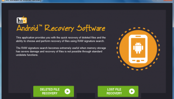 Hi5 Software for Android™ Recovery screenshot