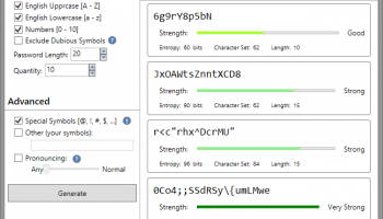 SecureSafe Pro Free Password Generator screenshot