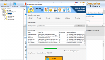 eSoftTools EML Converter screenshot