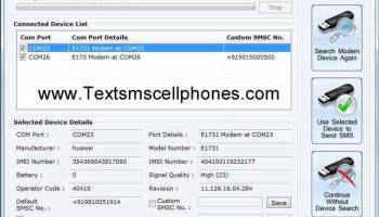 Cell Phones Text SMS screenshot