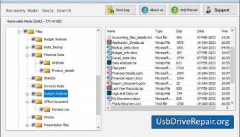 Pen Drive Data Restore Software screenshot