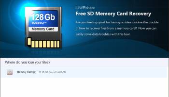 Free SD Memory Card Recovery screenshot
