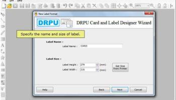 Card and Label Maker Software screenshot