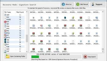 Data Restore screenshot