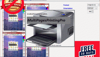 EuropeSoftwares MultiPagesPrintingPro screenshot
