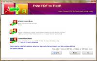 Cbxsoft Free PDF to Flash screenshot