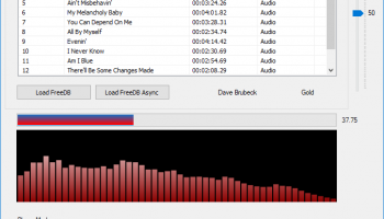 CSAudioCDPlayer screenshot