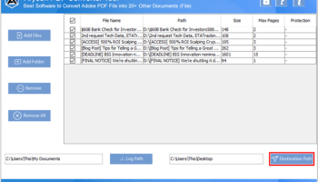 Aryson PDF Converter Tool screenshot