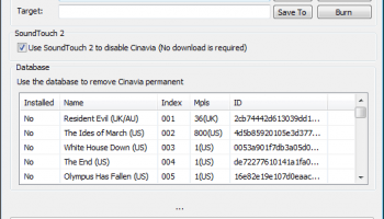 CinEx HD Utility screenshot