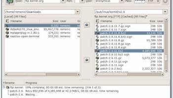 NcFTP Client screenshot