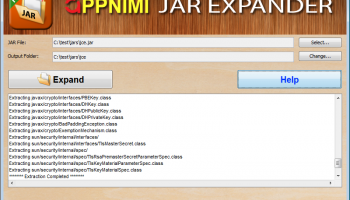 Appnimi Jar Expander screenshot