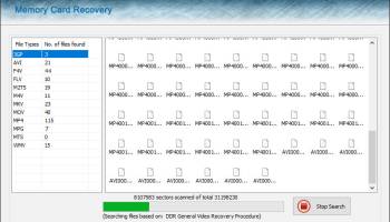 Memory Card Repair Software screenshot