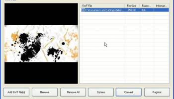 Flash to GIF Animation Converter screenshot