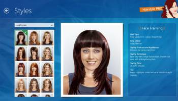 Hairstyle PRO screenshot
