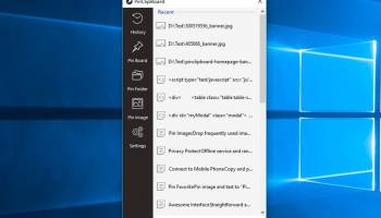 PinClipBoard screenshot