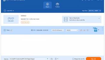 AnyMP4 DVD Ripper screenshot