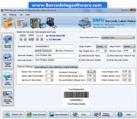 Industrial Warehousing Barcode Software screenshot