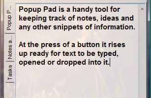 Popup Pad screenshot
