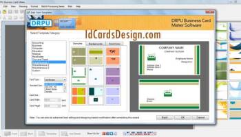 Business Card Designing screenshot