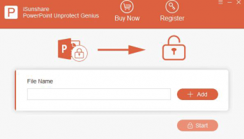 iSunshare PowerPoint Unprotect Genius screenshot