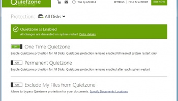 Quietzone screenshot