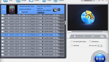 WinX Free DVD to MP4 Ripper screenshot