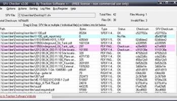 SFV Checker screenshot
