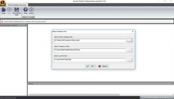 SysInfoTools MySQL Database Recovery screenshot