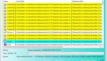 GRBackPro Server Backup screenshot